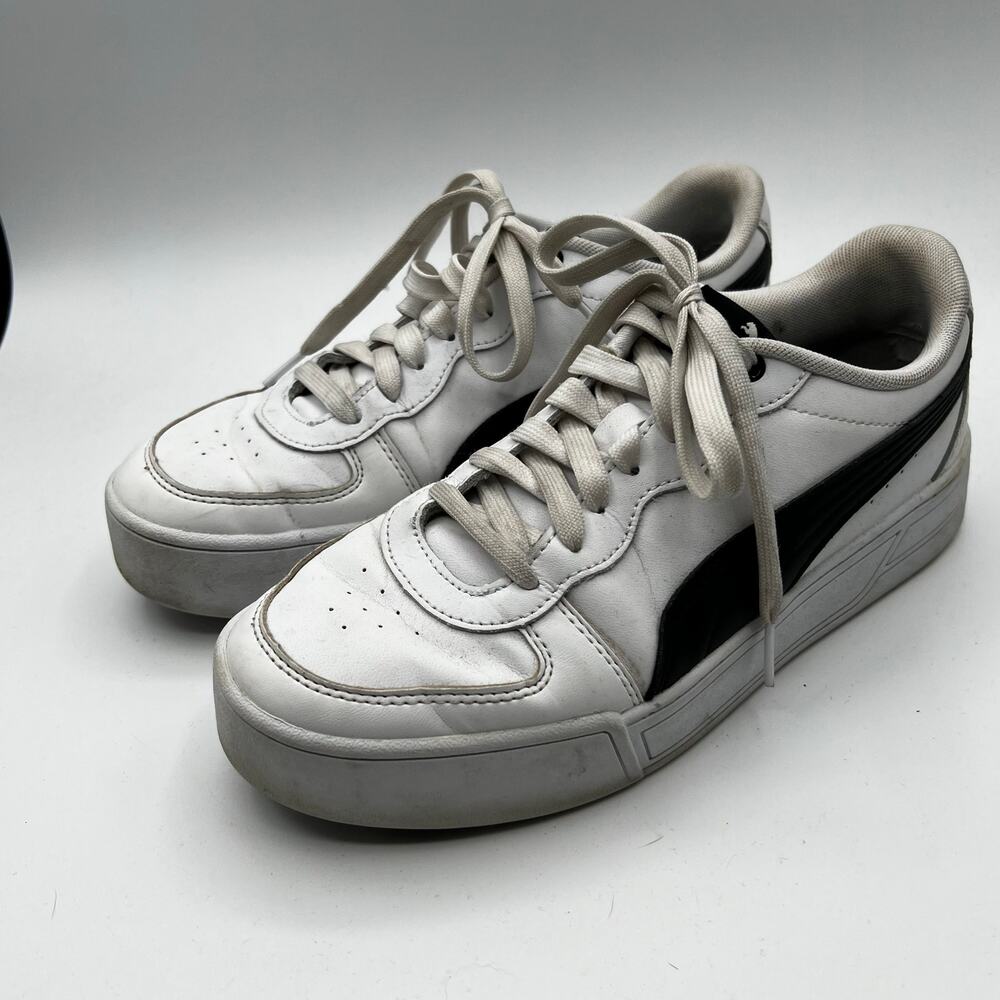 Puma Skye Lace Up Platform Sneakers Size 8